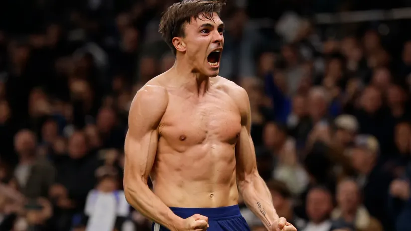 Paljinja slavi gol (©Reuters)