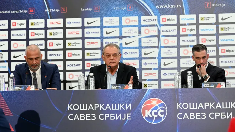Filip Sunturlić, Nebojša Čović i Dušan Alimpijević (©MN Press) 