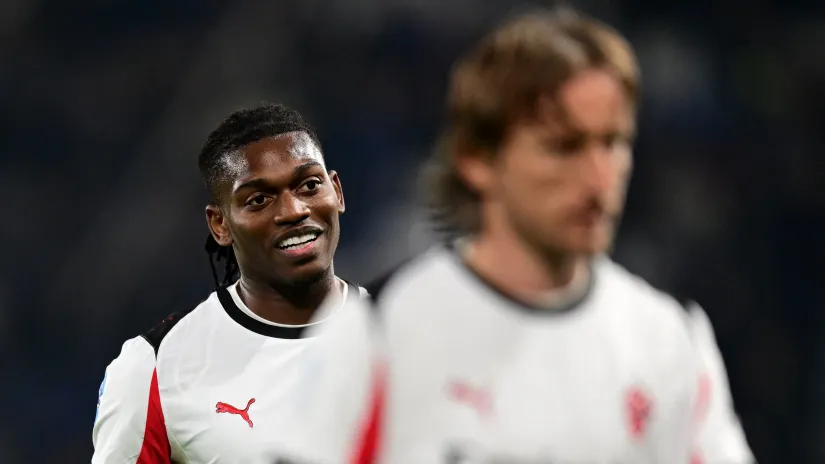 Leao i Modrić (©Reuters)