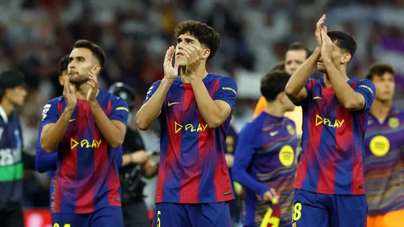 Fudbaleri Barselone (©Reuters)