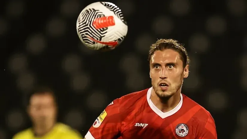 Marko Jevtić, strelac drugog gola za IMT (Star sport)