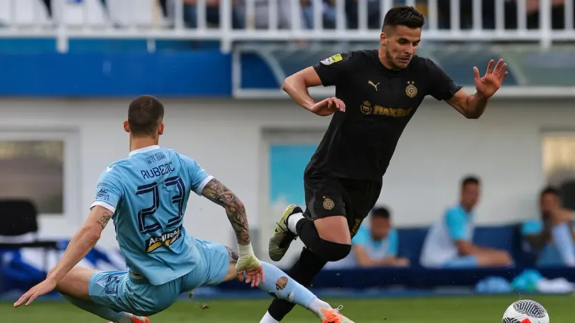 Stefan Kovač u dresu Partizana (©Starsport)