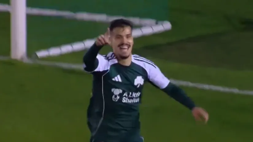 Miloš Pantović proslavlja gol (©Twitter)