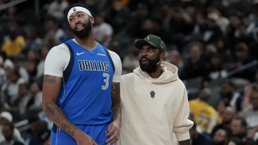 Entoni Dejvis i Kajri Irving (©AFP)