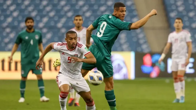 Detalj sa prošlog susreta UAE i Iraka (©AFP)