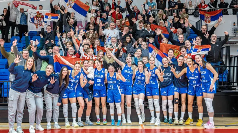 Košarkašice Srbije (©KSS)