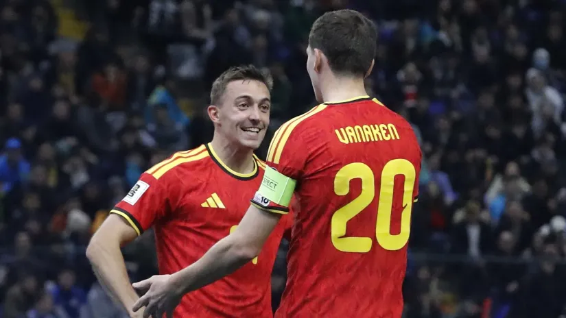 Slavlje fudbalera Belgije (©Reuters)