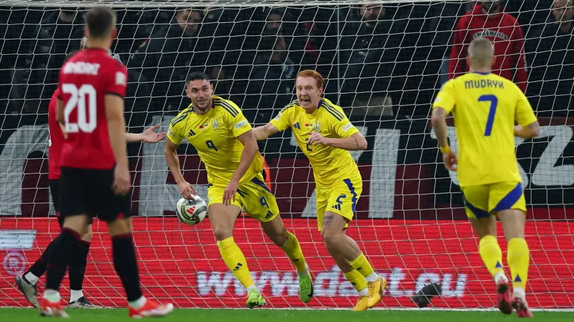 Fudbaleri Ukrajine (©Reuters)