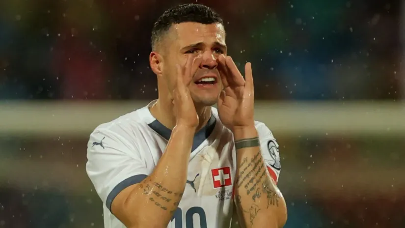 Granit Džaka (©Reuters)