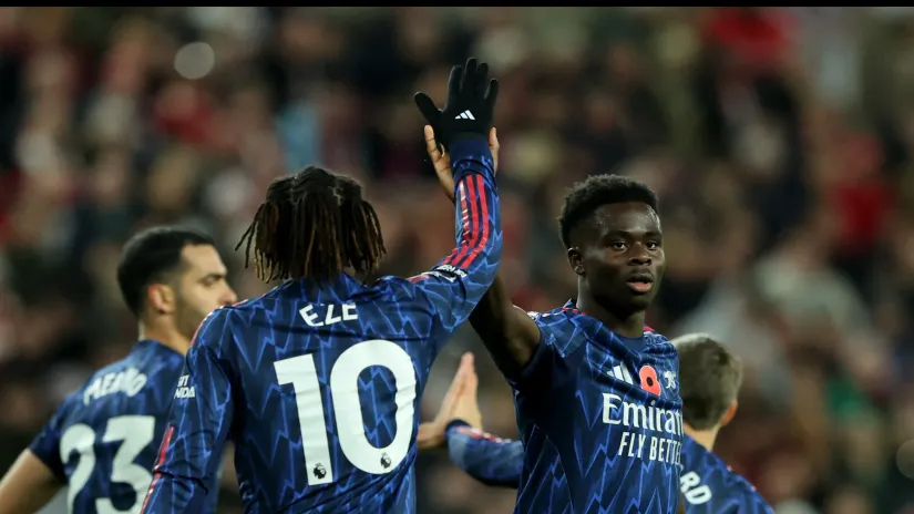 Ebereči Eze i Bukajo Saka (Reuters)