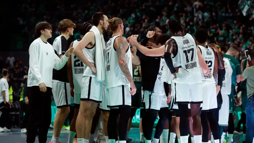 Košarkaši Partizan Mozzart Beta (©MN Press)