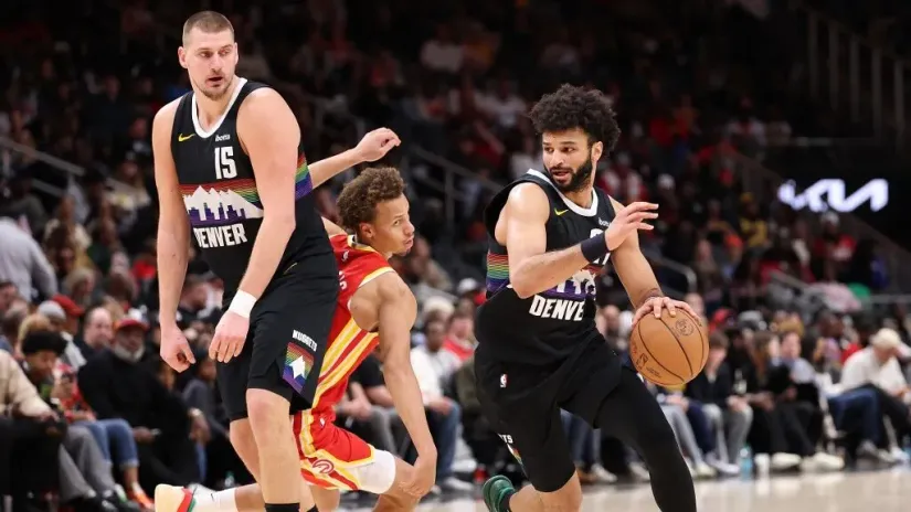 Jokić i Marej (©AFP)