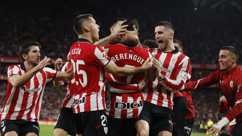 Slavlje fudbalera Atletik Bilbaa (©Reuters)