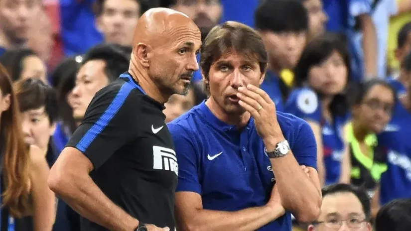 Lučano Spaleti i Antonio Konte (©AFP)