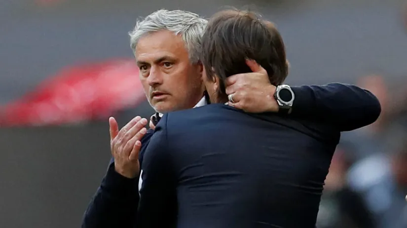 Žoze Murinjo i Antonio Konte (©Reuters)