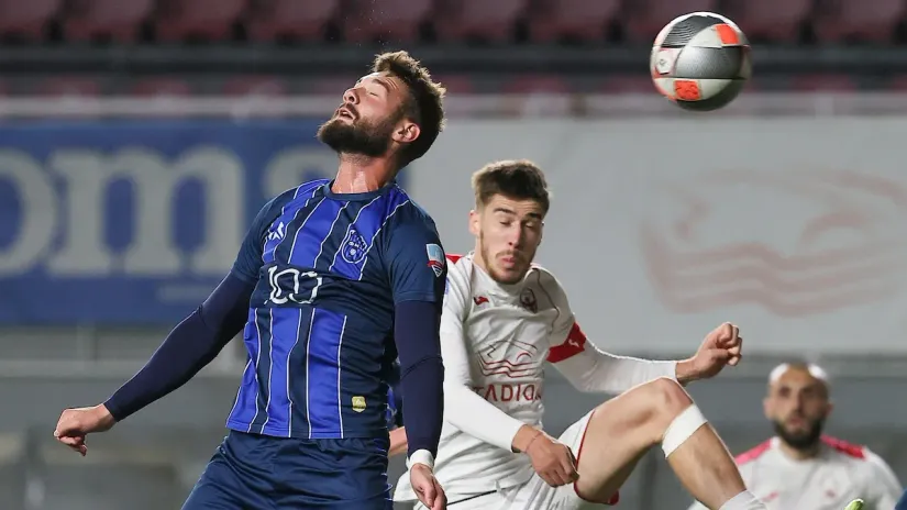 Fudbaler Smedereva Božidar Blagojević protiv Voždovca (©Starsport)