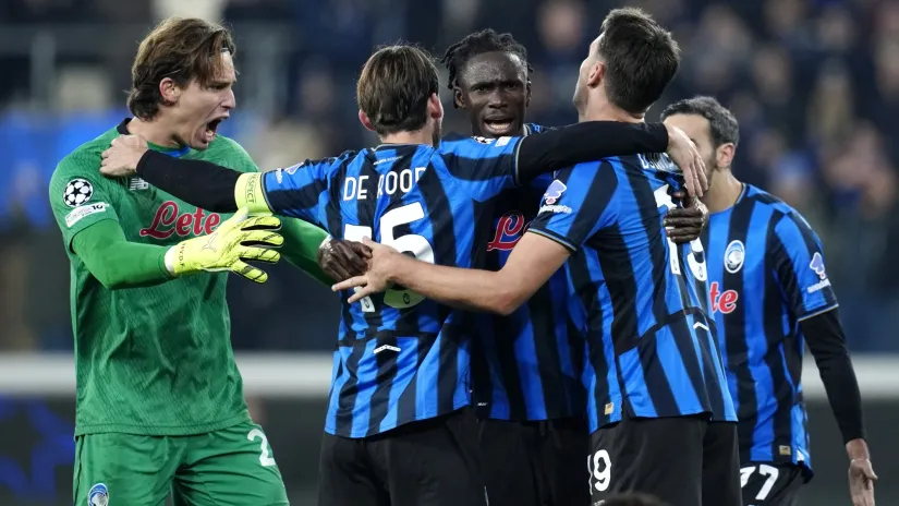 Fudbaleri Atalante (©Reuters)