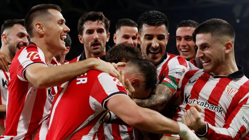 Igrači Atletik Bilbaa (©Reuters)