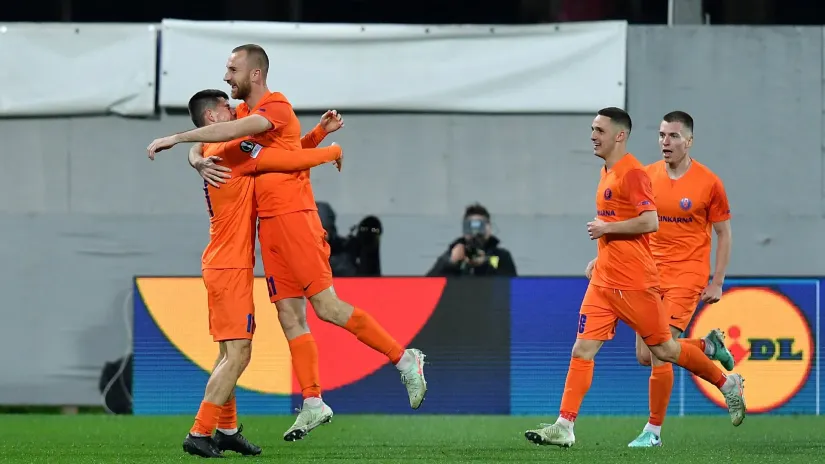 Slavlja fudbalera Celja