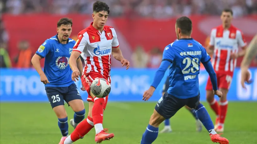 ©MN Press (Strahinja Stojković u dresu Zvezde prethodne sezone)