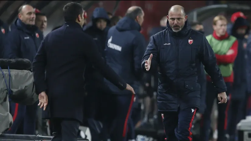 Foto: MN Press, Pozdrav sa Van Bronkhorstom (Rendžers) u Beogradu