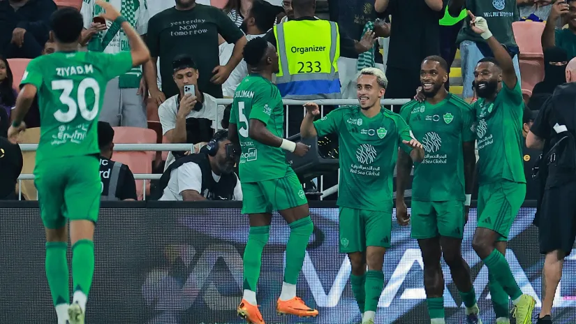 Slavlje igrača Al Ahlija (©reuters)