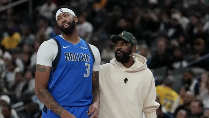 Entoni Dejvis i Kajri Irving (AFP)