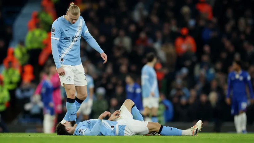 Erling Haland i Joško Gvardiol (©Reuters)