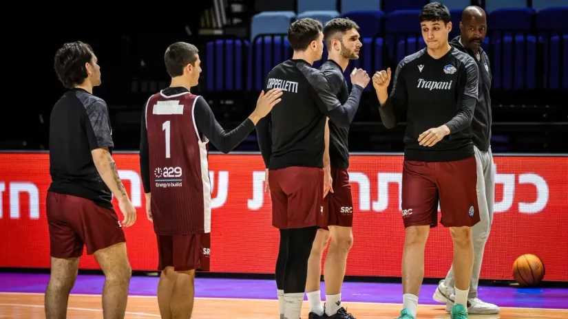 Košarkaši Trapanija (©FIBA Basketball)