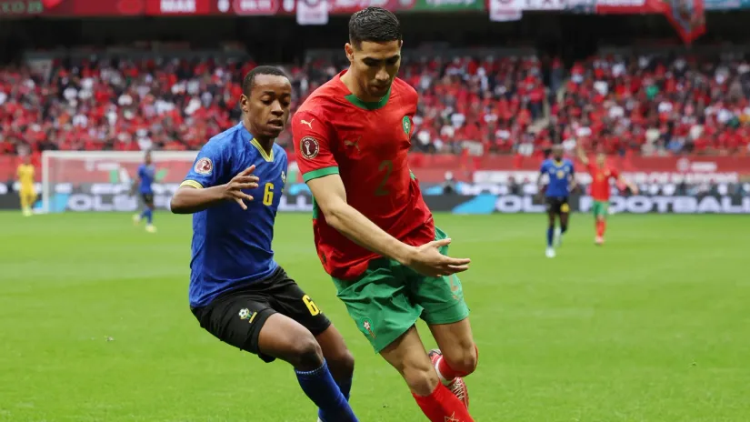 Hakimi u akciji (©Reuters)