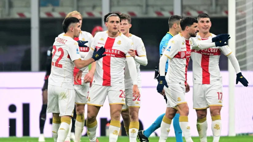 Fudbaleri Đenove (©Reuters)