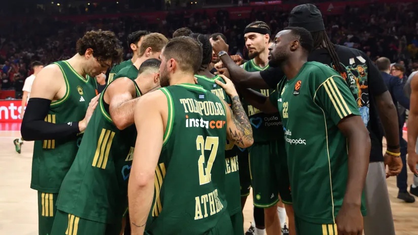 Košarkaši Panatinaikosa (©MN Press)