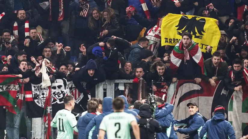 Slavlje Bilbaa u Bergamu (©Reuters)