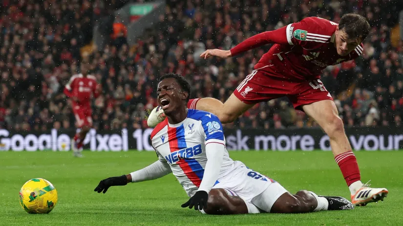 Edi Enketija protiv Liverpula (©Reuters)