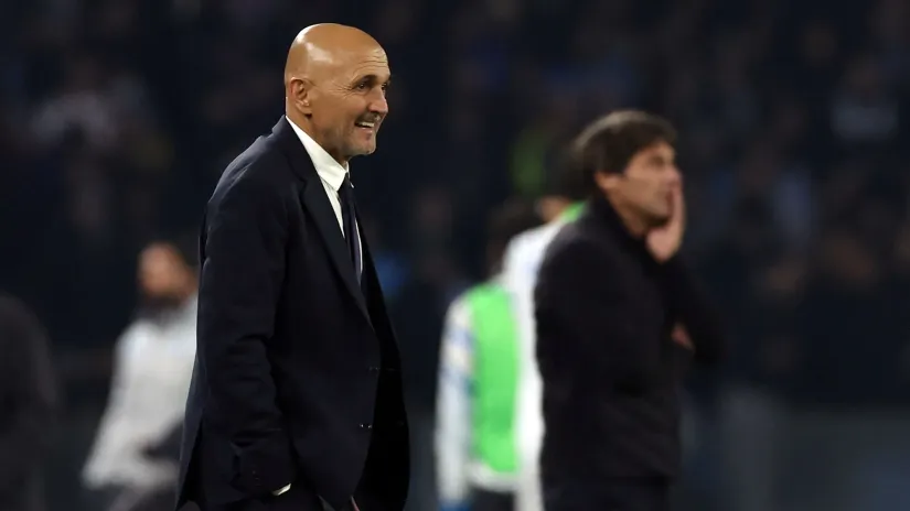 Lučano Spaleti i Antonio Konte (©Reuters)