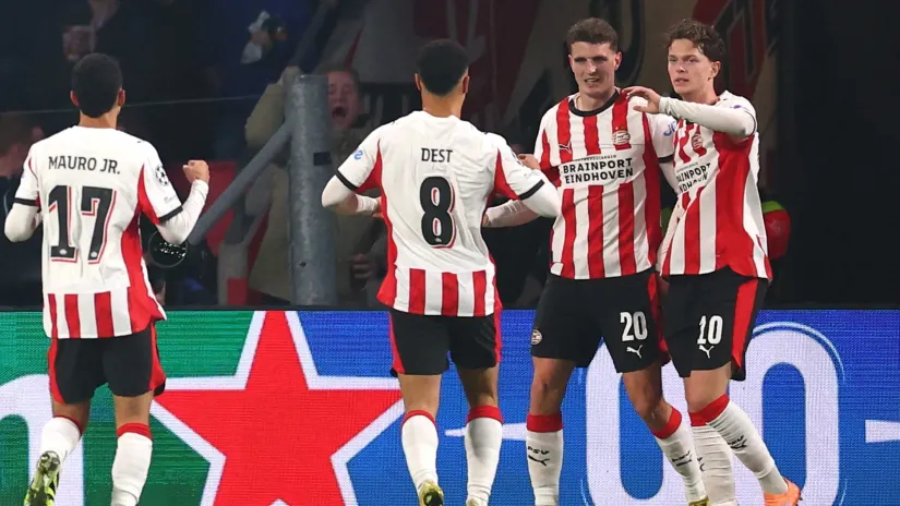 Fudbaleri PSV-a (©Reuters)