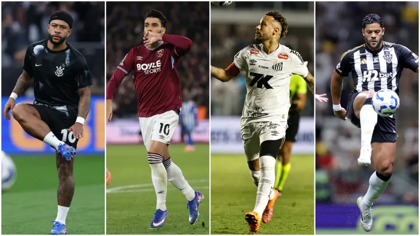 Memfis Depaj, Lukas Paketa, Nejmar i Hulk (©Reuters)