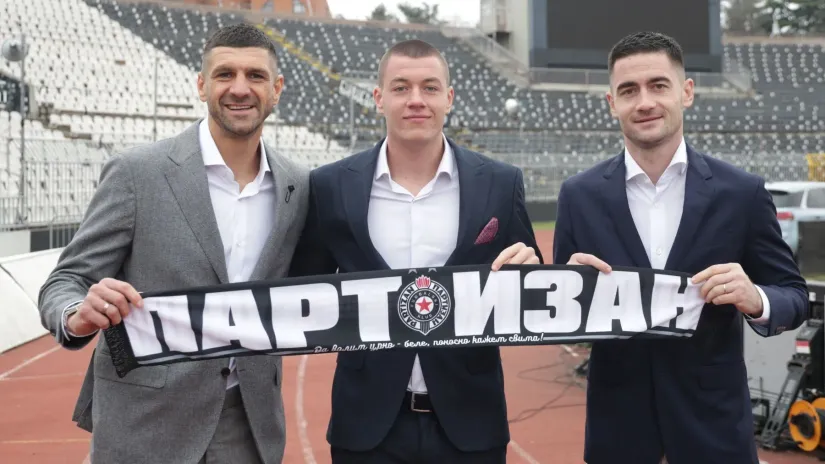 Mitrović, Lekić i Zdjelar (@FK Partizan)