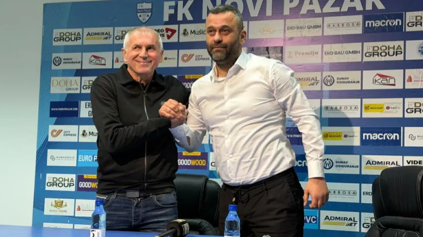 Gaćinović i Međedović (©FK Novi Pazar)