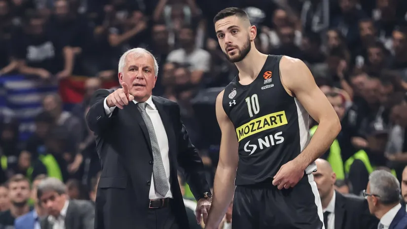 Željko Obradović i Janis Papaetru (Foto: Starsport)