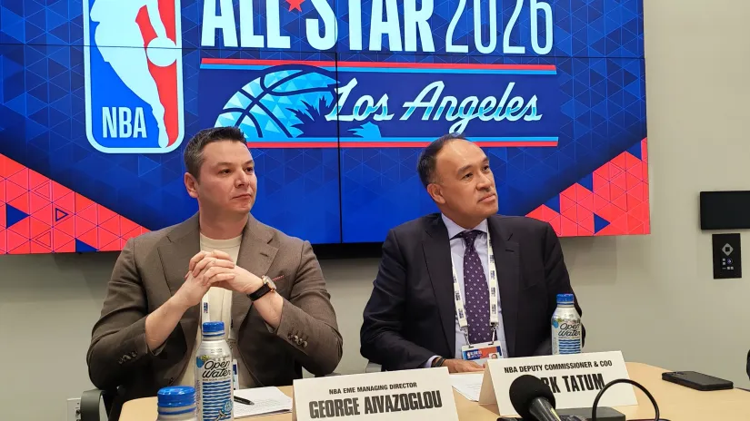 Džordž Ajvazoglu i Mark Tejtum (©Mozzart Sport)