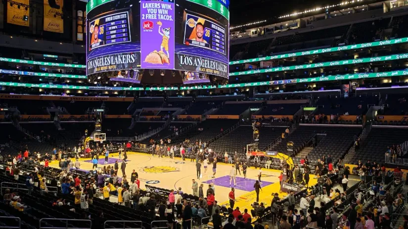 Detalj iz Crypto.com arene (©Mozzart Sport)