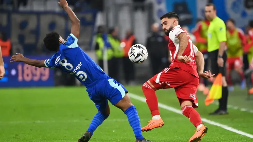 Detalj sa utakmice Marselj - Brest