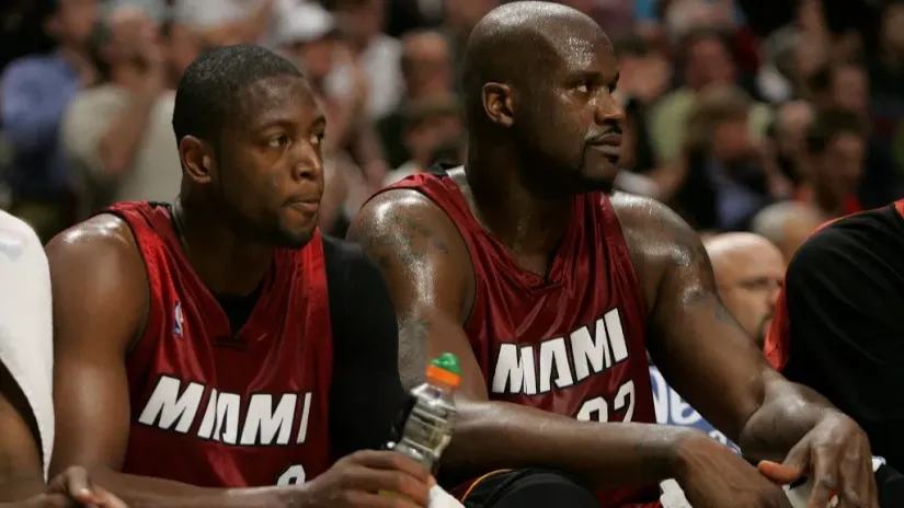 Dvejn Vejd i Šekil O'Nil (©AFP)