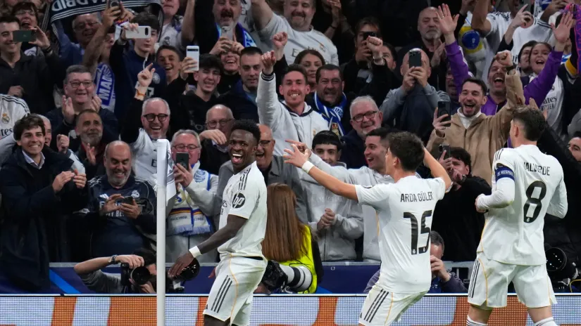 Vinisijus Žunior (©AP Photo/Manu Fernandez)