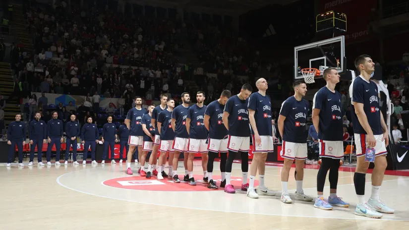 Tim Srbije za meč sa Turskom (©MN Press)