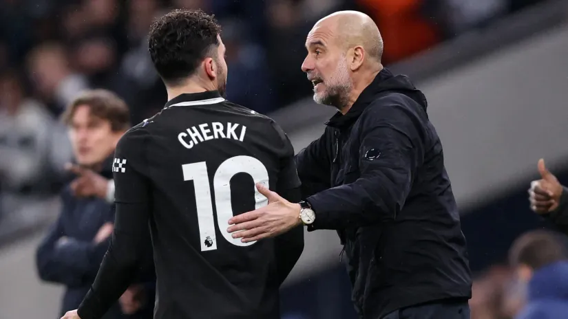 Rajan Šerki i Pep Gvardiola (©Reuters)