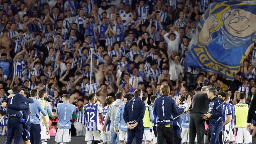 Slavlje Real Sosijedada (©Reuters)