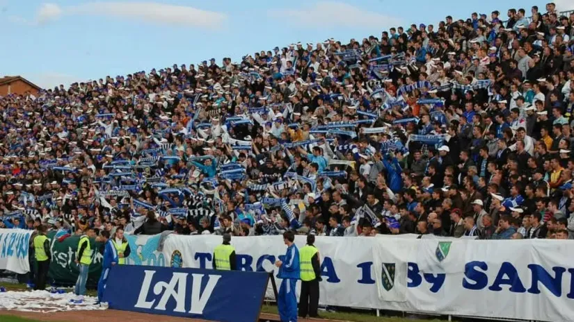 Kad je Zvezda gostovala u Pazaru 2008. godine (©Senko Župljanin)