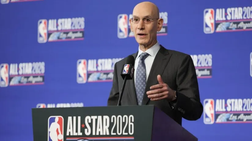 Adam Silver (©AFP)